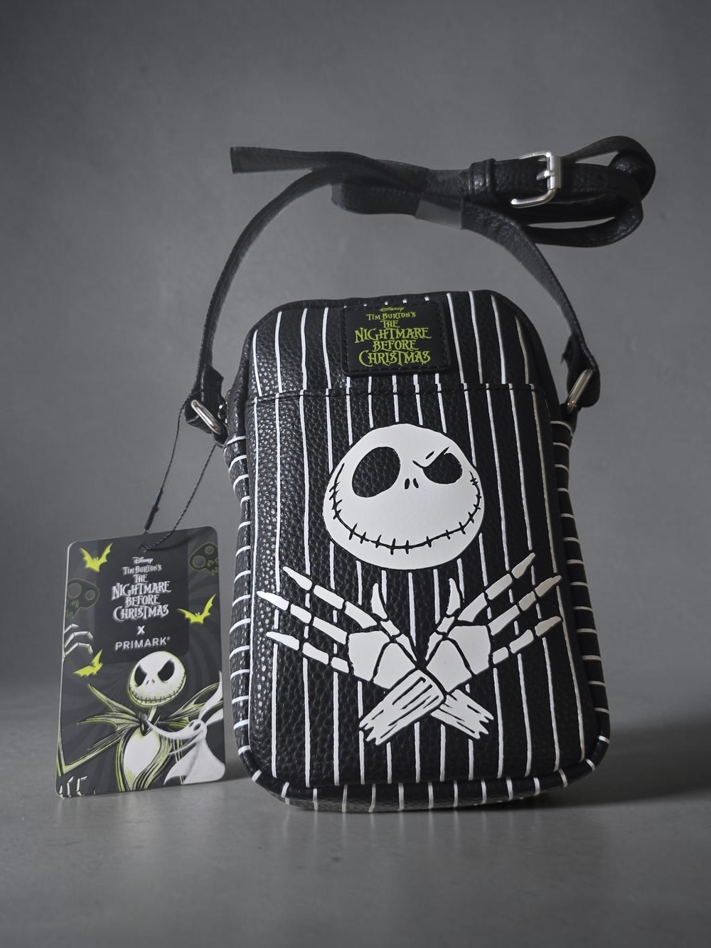 Primark Disney The Nightmare Before Christmas Jack Skellington Crossbody Bag NWT